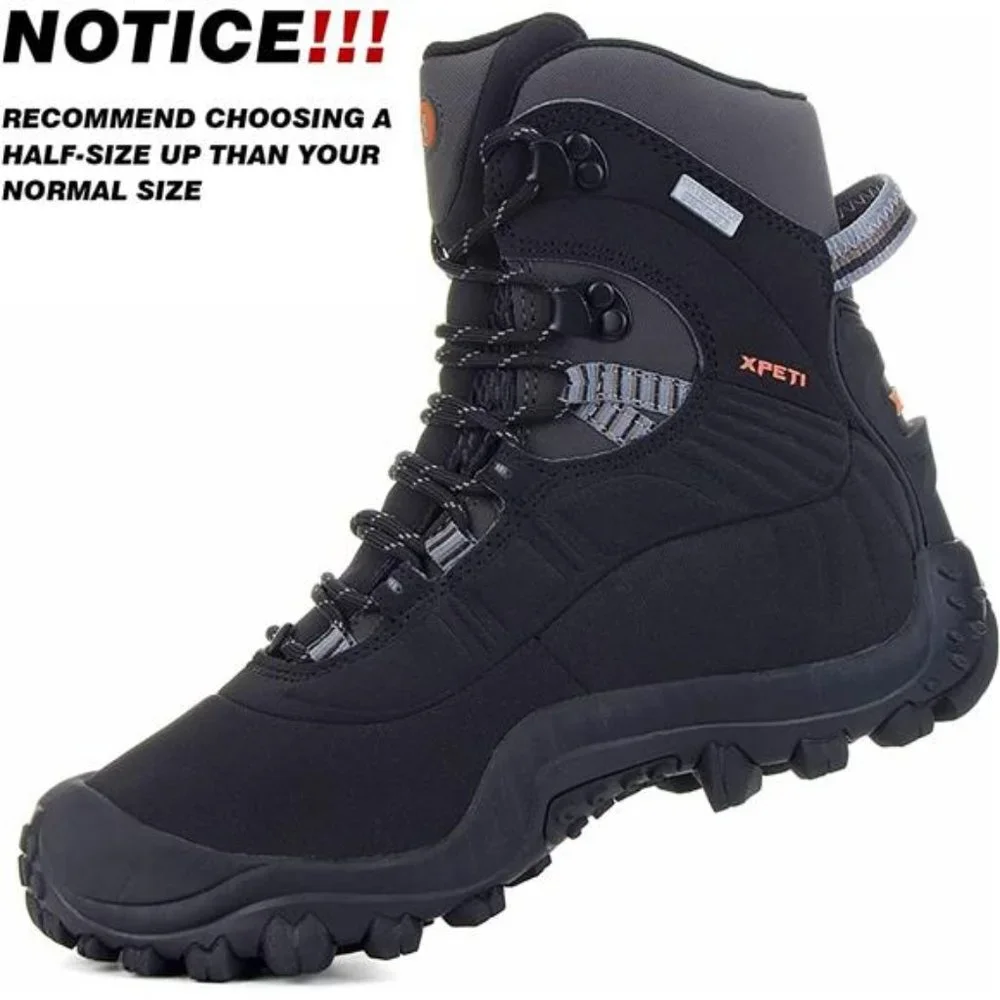 Men's Thermator Mid-Rise Lightweight Hiking Insulated Non-Slip Outdoor Boots